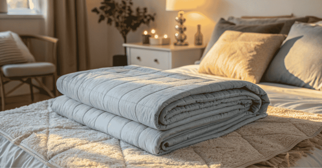 how to choose a cooling weighted blanket