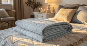 how to choose a cooling weighted blanket
